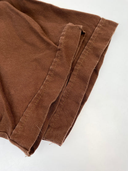【中古品】【メンズ】 STYLE EYES スタイルアイズ BOWLING SHIRT ボウリングシャツ オープンカラー シャツ メンズ 半袖シャツ 145-261005-em-11-min サイズ：S カラー：ブラウン 万代Net店