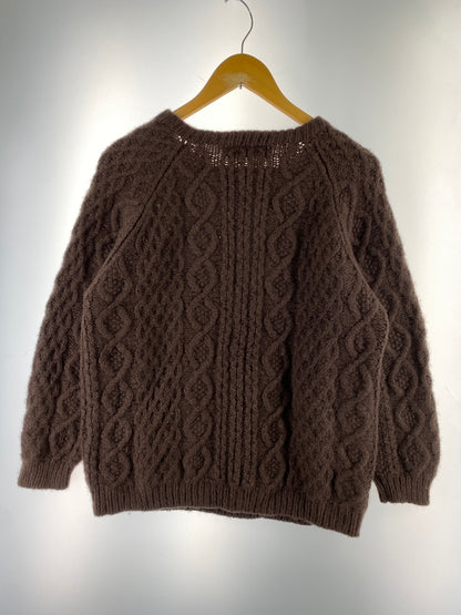 【中古品】【メンズ】 MCGREGOR マックレガー KNIT ニット メンズ トップス セーター 編み込み 146-261005-em-16-min サイズ：M カラー：ブラウン 万代Net店