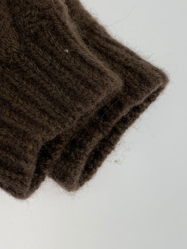 【中古品】【メンズ】 MCGREGOR マックレガー KNIT ニット メンズ トップス セーター 編み込み 146-261005-em-16-min サイズ：M カラー：ブラウン 万代Net店