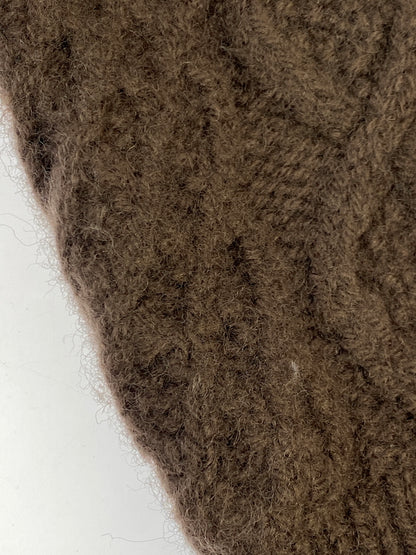 【中古品】【メンズ】 MCGREGOR マックレガー KNIT ニット メンズ トップス セーター 編み込み 146-261005-em-16-min サイズ：M カラー：ブラウン 万代Net店