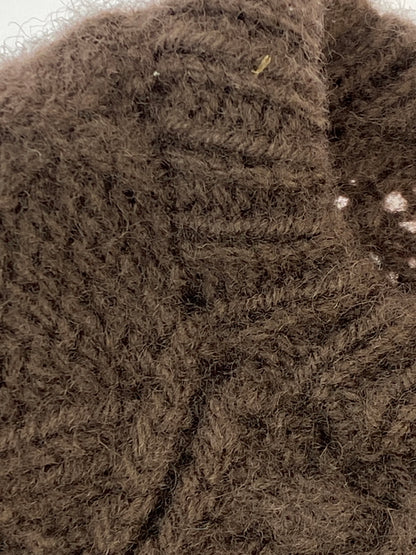 【中古品】【メンズ】 MCGREGOR マックレガー KNIT ニット メンズ トップス セーター 編み込み 146-261005-em-16-min サイズ：M カラー：ブラウン 万代Net店
