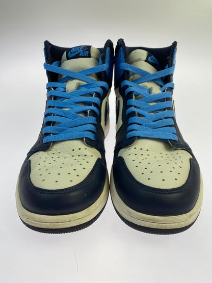 【中古品】【メンズ】 NIKE ナイキ AIR JORDAN 1 RETRO HIGH OG 555088-140 エアジョーダン1 レトロ ハイ OG スニーカー メンズ シューズ 靴 160-261030-em-21-min サイズ：28.5cm カラー：OBSIDIAN/UNIVERSITY BLUE 万代Net店