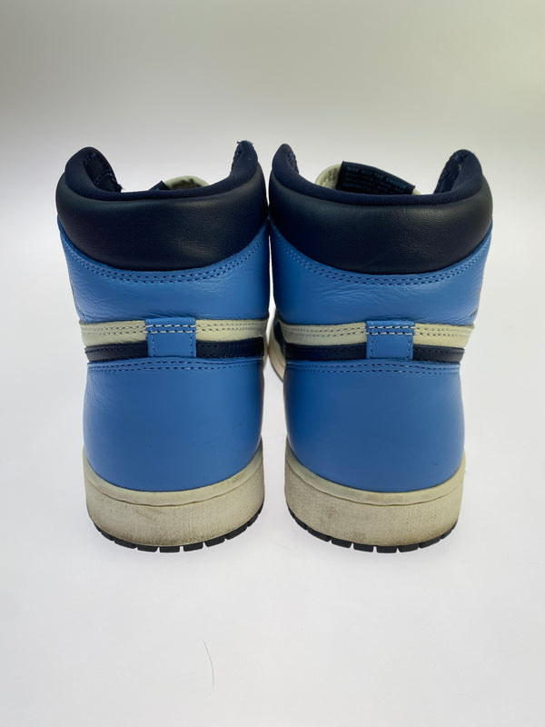 【中古品】【メンズ】 NIKE ナイキ AIR JORDAN 1 RETRO HIGH OG 555088-140 エアジョーダン1 レトロ ハイ OG スニーカー メンズ シューズ 靴 160-261030-em-21-min サイズ：28.5cm カラー：OBSIDIAN/UNIVERSITY BLUE 万代Net店
