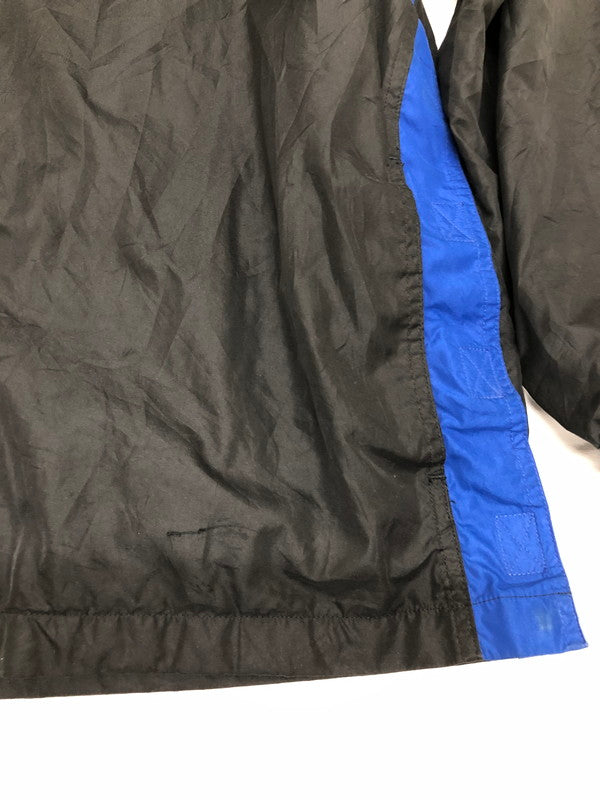 【中古品】【メンズ】 FILA フィラ FILA フィラ ナイロンジャケット 148-250111-rn-10-oto サイズ：L カラー：ブラック 黒/ブルー 青 万代Net店