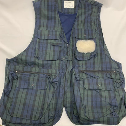 【中古品】【メンズ】 COUNTRYMOMENT カントリーモーメント COUNTRYMOMENT カントリーモーメント フィッシングベスト 147-241231-rn-43-oto サイズ：不明 カラー：ネイビー 紺 万代Net店