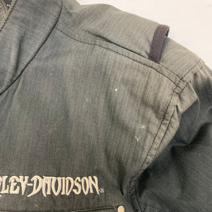 【中古品】【メンズ】 HARLEY DAVIDSON ハーレーダビッドソン HARLEY DAVIDSON WILLIE G WINGED SKULL JACKET 145-241228-rn-35-oto サイズ：M カラー：ブラック系 万代Net店