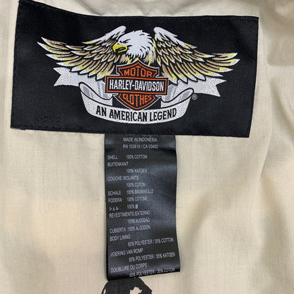 【中古品】【メンズ】 HARLEY DAVIDSON ハーレーダビッドソン HARLEY DAVIDSON WILLIE G WINGED SKULL JACKET 145-241228-rn-35-oto サイズ：M カラー：ブラック系 万代Net店