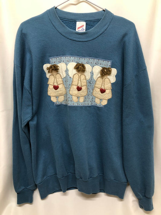 【中古品】【メンズ/レディース】 JERZEES ジャージーズ JERZEES 80s ロゴスウェット ジャージーズ 146-250223-rn-23-oto サイズ：XL カラー：青 万代Net店