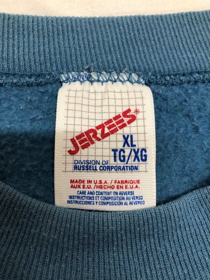 【中古品】【メンズ/レディース】 JERZEES ジャージーズ JERZEES 80s ロゴスウェット ジャージーズ 146-250223-rn-23-oto サイズ：XL カラー：青 万代Net店