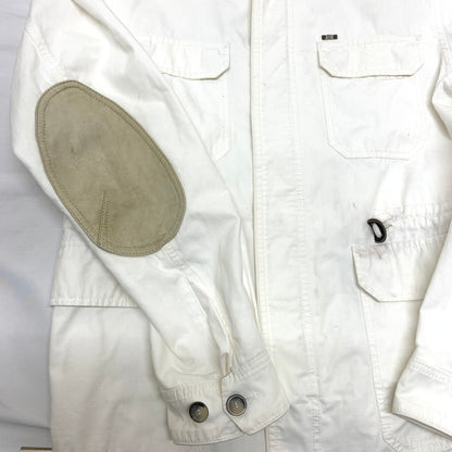 【中古品】【メンズ】 DIESEL ディーゼル DISEL プルオーバージャケット 141-241211-rn-9-oto サイズ：L カラー：ホワイト 白 万代Net店