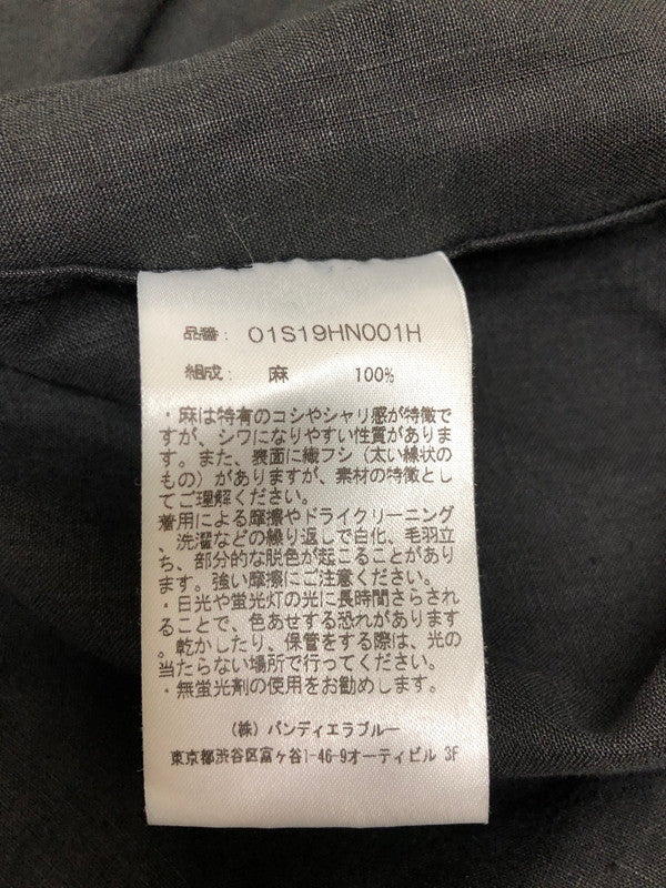 【中古品】【メンズ】  RAKINES ラキネス 01S19HN001H リネン長袖シャツ 140-250112-rn-11-oto 万代Net店