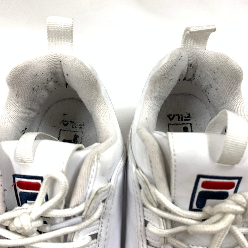 【中古品】【メンズ】 FI_LA フィラ UFW19054-125 ダッドスニーカー 靴 スニーカー 162-260605-st-04-otoh カラー：ホワイト/ブラック 万代Net店