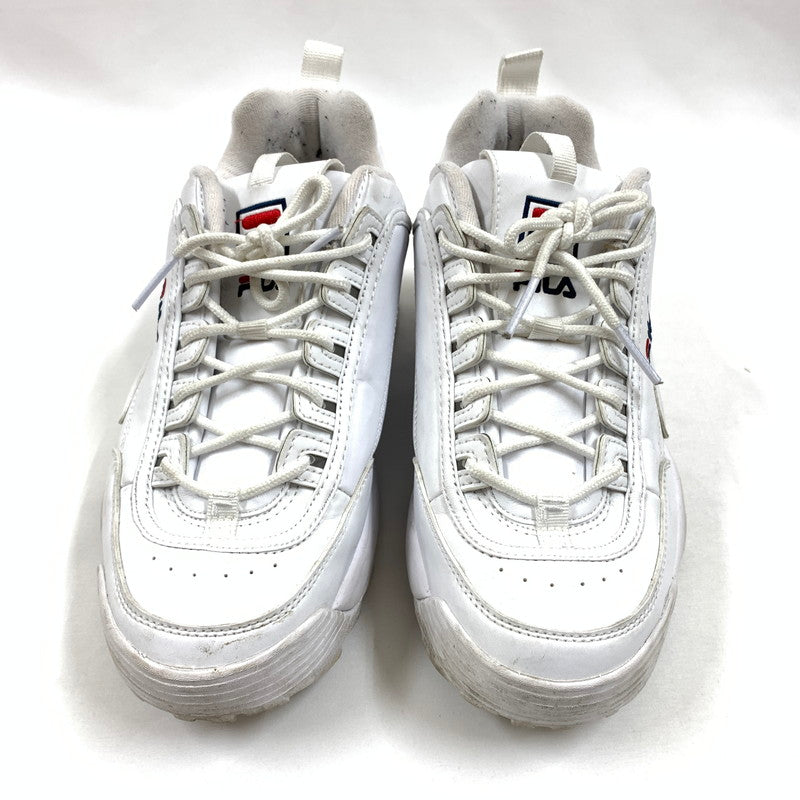 【中古品】【メンズ】 FI_LA フィラ UFW19054-125 ダッドスニーカー 靴 スニーカー 162-260605-st-04-otoh カラー：ホワイト/ブラック 万代Net店