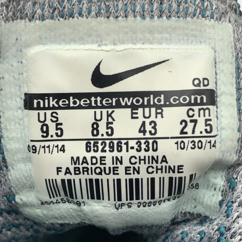 【中古美品】【メンズ】 NIKE ナイキ 652961‐330 FLYKNIT TRAINER CHUKKA SFB SP 160-260511-st-08-otoh カラー：ナイトファクター 万代Net店