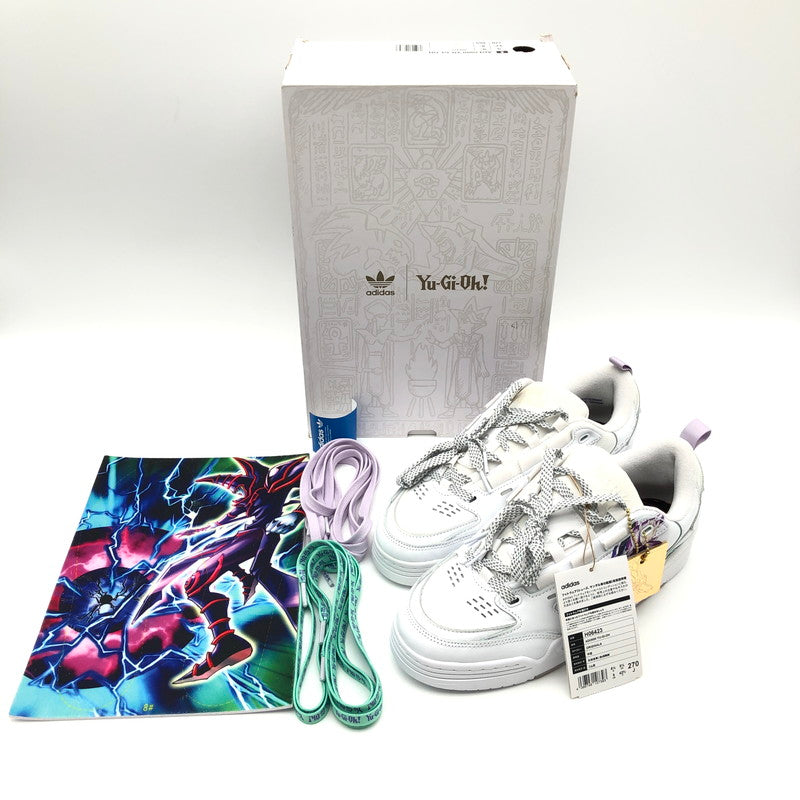 【中古美品】【メンズ】 adidas 遊戯王 × アディダス コラボ コレクション ADI2000 ブラック マジシャン AS H06423 スニーカー 161-260604-sm-02-otoh カラー：ホワイト 万代Net店