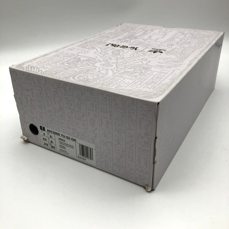 【中古美品】【メンズ】 adidas 遊戯王 × アディダス コラボ コレクション ADI2000 ブラック マジシャン AS H06423 スニーカー 161-260604-sm-02-otoh カラー：ホワイト 万代Net店