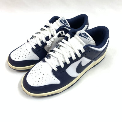 【中古美品】【メンズ】 NIKE ナイキ DD1503-115 DUNK LOW スニーカー 靴 160-260603-st-02-otoh カラー：ホワイト/ミッドナイトネイビー/セイル 万代Net店