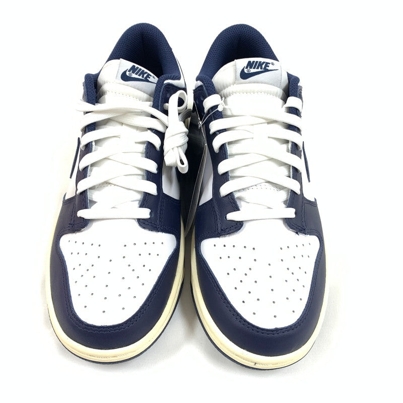 【中古美品】【メンズ】 NIKE ナイキ DD1503-115 DUNK LOW スニーカー 靴 160-260603-st-02-otoh カラー：ホワイト/ミッドナイトネイビー/セイル 万代Net店