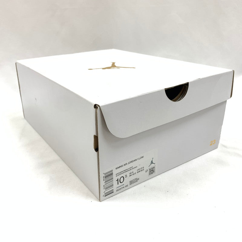 【中古美品】【レディース】 NIKE ナイキ WMNS AIR JORDAN 1 LOW DC0774 132 スニーカー 靴 160-260603-st-05-otoh カラー：ニューエメラルド / ターコイズ 万代Net店
