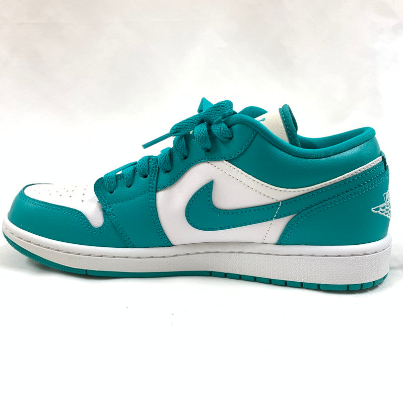 【中古美品】【レディース】 NIKE ナイキ WMNS AIR JORDAN 1 LOW DC0774 132 スニーカー 靴 160-260603-st-05-otoh カラー：ニューエメラルド / ターコイズ 万代Net店