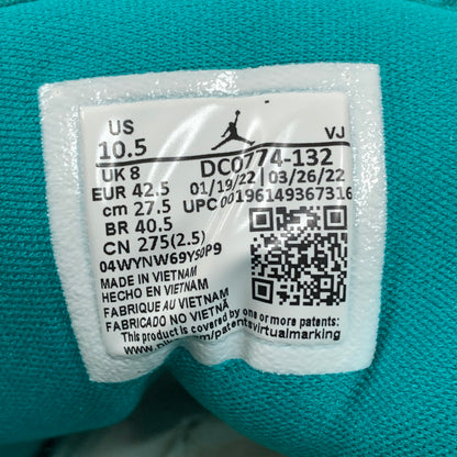 【中古美品】【レディース】 NIKE ナイキ WMNS AIR JORDAN 1 LOW DC0774 132 スニーカー 靴 160-260603-st-05-otoh カラー：ニューエメラルド / ターコイズ 万代Net店