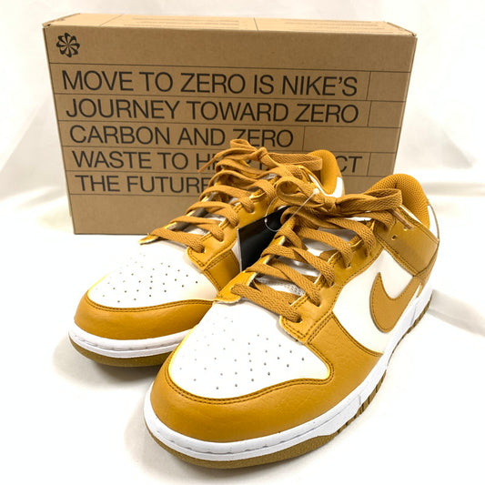 【中古美品】【レディース】 NIKE ナイキ DUNK LOW NEXT NATURE DN1431 001 スニーカー 靴 160-260603-st-04-otoh カラー：ファントム/ゴールドスエード/ホワイト/ボルト 万代Net店