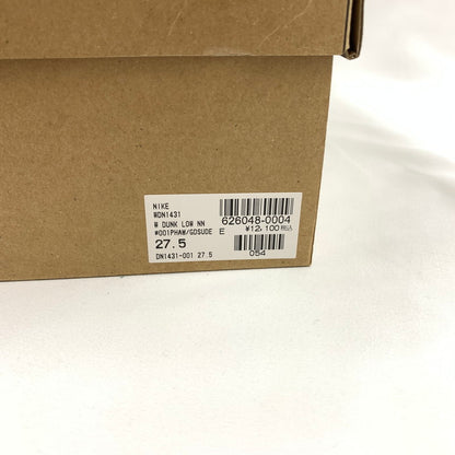 【中古美品】【レディース】 NIKE ナイキ DUNK LOW NEXT NATURE DN1431 001 スニーカー 靴 160-260603-st-04-otoh カラー：ファントム/ゴールドスエード/ホワイト/ボルト 万代Net店
