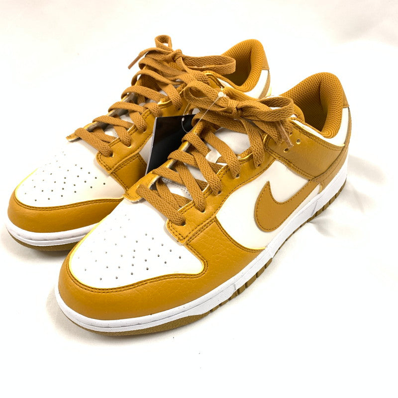 【中古美品】【レディース】 NIKE ナイキ DUNK LOW NEXT NATURE DN1431 001 スニーカー 靴 160-260603-st-04-otoh カラー：ファントム/ゴールドスエード/ホワイト/ボルト 万代Net店