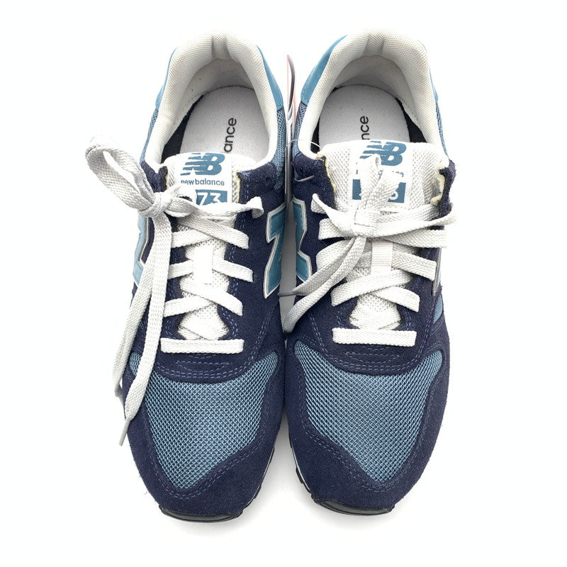 【中古美品】【メンズ】 NEWBALANCE ニューバランス ML373VA2 スニーカー 靴 162-260511-st-10-otoh カラー：ネイビーブルー 万代Net店