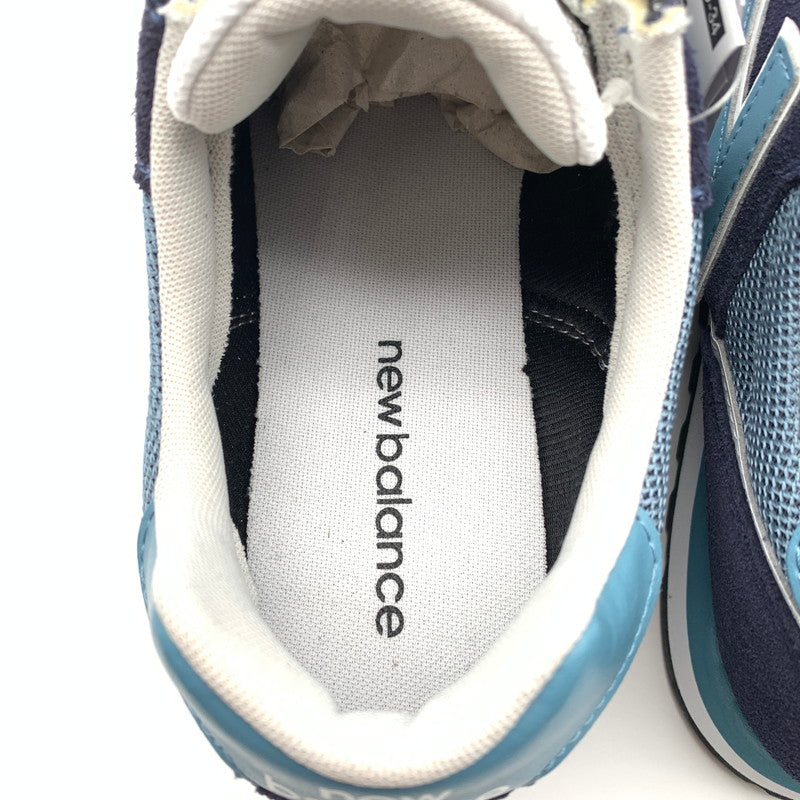 【中古美品】【メンズ】 NEWBALANCE ニューバランス ML373VA2 スニーカー 靴 162-260511-st-10-otoh カラー：ネイビーブルー 万代Net店