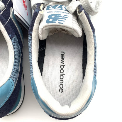 【中古美品】【メンズ】 NEWBALANCE ニューバランス ML373VA2 スニーカー 靴 162-260511-st-10-otoh カラー：ネイビーブルー 万代Net店