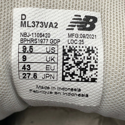 【中古美品】【メンズ】 NEWBALANCE ニューバランス ML373VA2 スニーカー 靴 162-260511-st-10-otoh カラー：ネイビーブルー 万代Net店