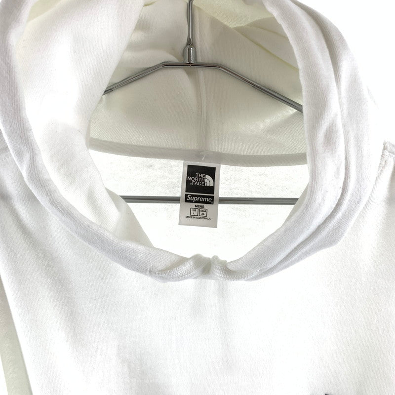 【中古美品】【メンズ】 Supreme × THE NORTH FACE シュプリーム × ザ・ノース・フェイス Bandana Hooded Sweatshirt 149-260506-sy-03-otoh サイズ：XL カラー：ホワイト・グリーン系 万代Net店