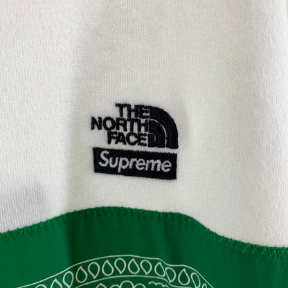 【中古美品】【メンズ】 Supreme × THE NORTH FACE シュプリーム × ザ・ノース・フェイス Bandana Hooded Sweatshirt 149-260506-sy-03-otoh サイズ：XL カラー：ホワイト・グリーン系 万代Net店