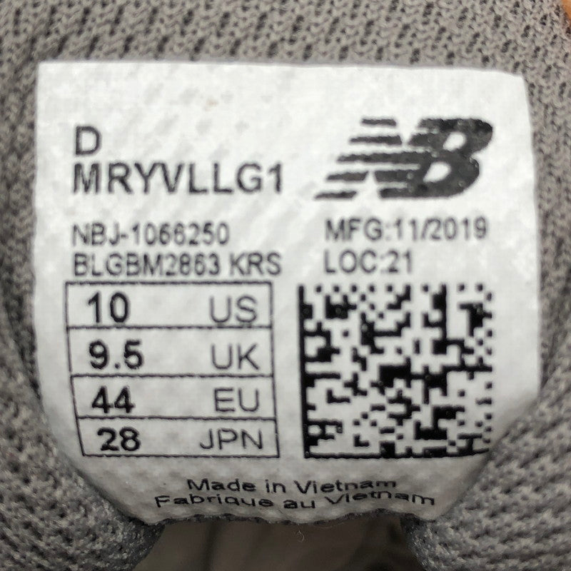 【中古美品】【メンズ】 NEWBALANCE ニューバランス MRYVLLG1 スニーカー スニーカー 靴 162-260507-st-05-otoh カラー：グレー/ブラック 万代Net店