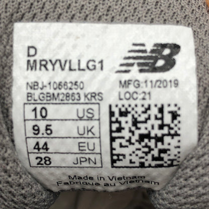【中古美品】【メンズ】 NEWBALANCE ニューバランス MRYVLLG1 スニーカー スニーカー 靴 162-260507-st-05-otoh カラー：グレー/ブラック 万代Net店