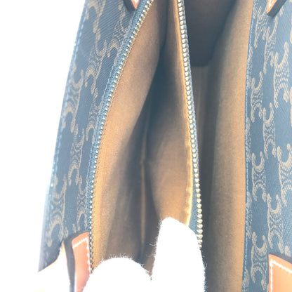 【中古美品】【レディース】 CELINE セリーヌ 191542 バーティカルカバ 2WAYショルダー トリオンフキャンバス ハンドバッグ ショルダーバッグ 180-260419-sy-06-otoh カラー：ブラウン系 万代Net店