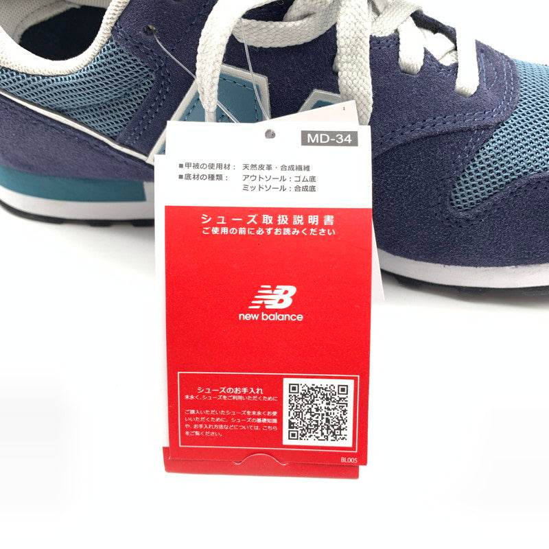 【中古品】【メンズ】 NEWBALANCE ニューバランス ML373VA2 スニーカー 靴 162-260512-st-07-otoh カラー：ネイビー/ライトブルー 万代Net店