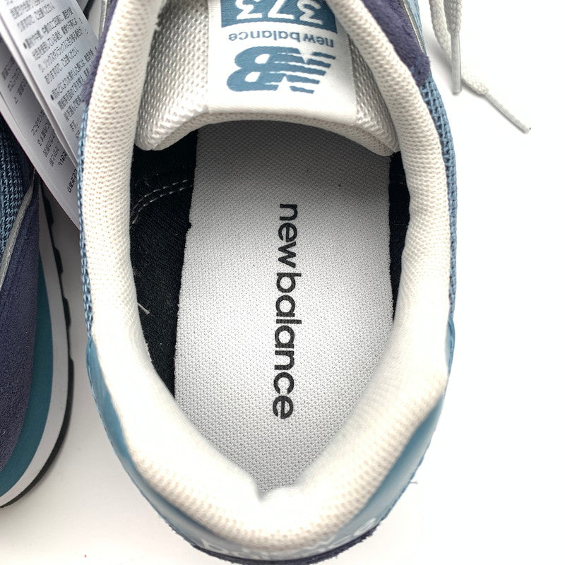 【中古品】【メンズ】 NEWBALANCE ニューバランス ML373VA2 スニーカー 靴 162-260512-st-07-otoh カラー：ネイビー/ライトブルー 万代Net店