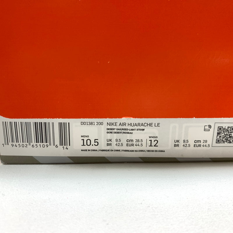 【中古美品】【メンズ】 NIKE × STUSSY ナイキ ステューシー DD1381-200 AIR HUARACHE LE スニーカー 靴 160-260601-st-04-otoh カラー：デザートオーク/リード/ライトストロー 万代Net店