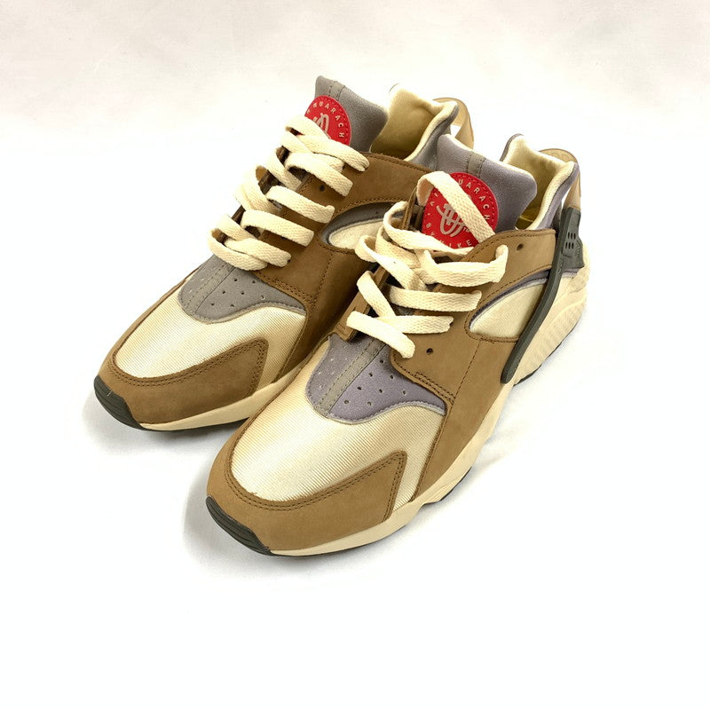 【中古美品】【メンズ】 NIKE × STUSSY ナイキ ステューシー DD1381-200 AIR HUARACHE LE スニーカー 靴 160-260601-st-04-otoh カラー：デザートオーク/リード/ライトストロー 万代Net店