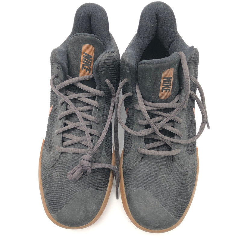 【中古美品】【メンズ】 NIKE ナイキ AQ7495-006 PRECISON Ⅲ スニーカー 靴 160-260507-st-09-otoh カラー：ブラック/メタリックコッパー/ガムミッドブラウン 万代Net店