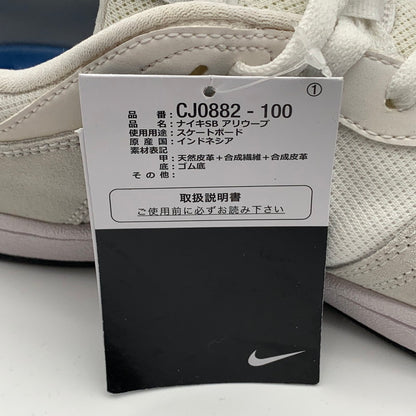 【中古美品】【メンズ】 NIKE ナイキ CJ0882 100 SB ALLEYOOP スニーカー 靴 160-260511-st-04-otoh カラー：ホワイト/ブラック 万代Net店