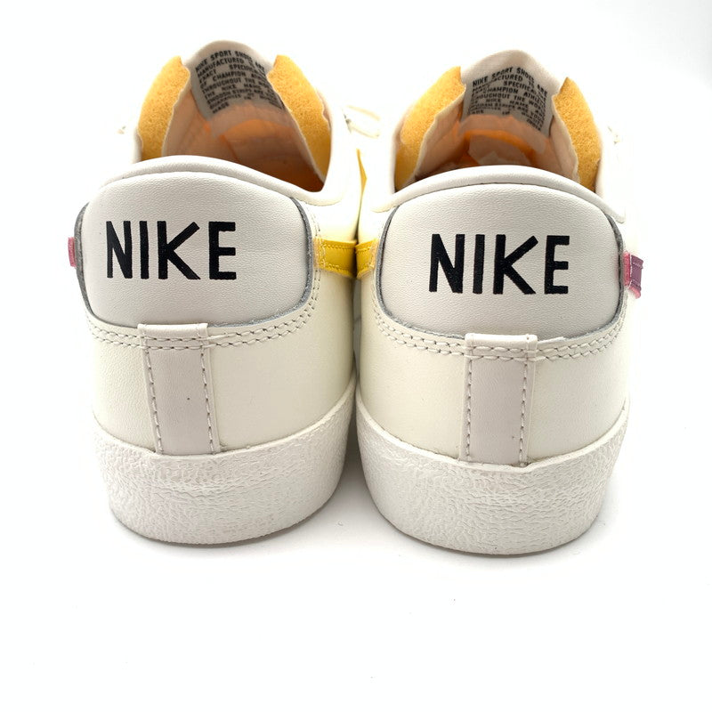 【中古美品】【レディース】 NIKE ナイキ DA6364-106 BLAZER LOW 77 VNTG スニーカー 靴 160-260511-st-11-otoh カラー：セイル/ライトボルドー/ビビッドサルファー 万代Net店