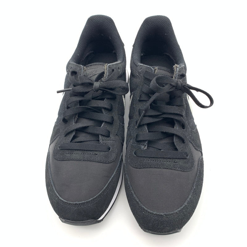【中古美品】【レディース】 NIKE ナイキ AT0075-001 W INTERNATIONALIST GLITTER スニーカー 靴 160-260511-st-07-otoh カラー：ブラック 万代Net店