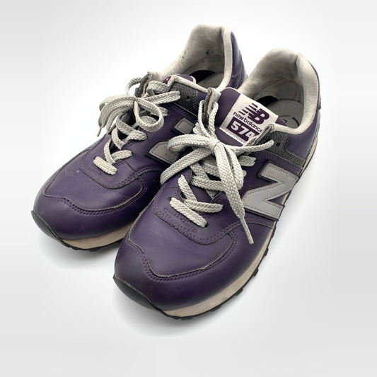 【中古品】【メンズ】 NEW BALANCE ニューバランス M574PUJ スニーカー 靴 162-260607-st-04-otoh カラー：パープル 万代Net店