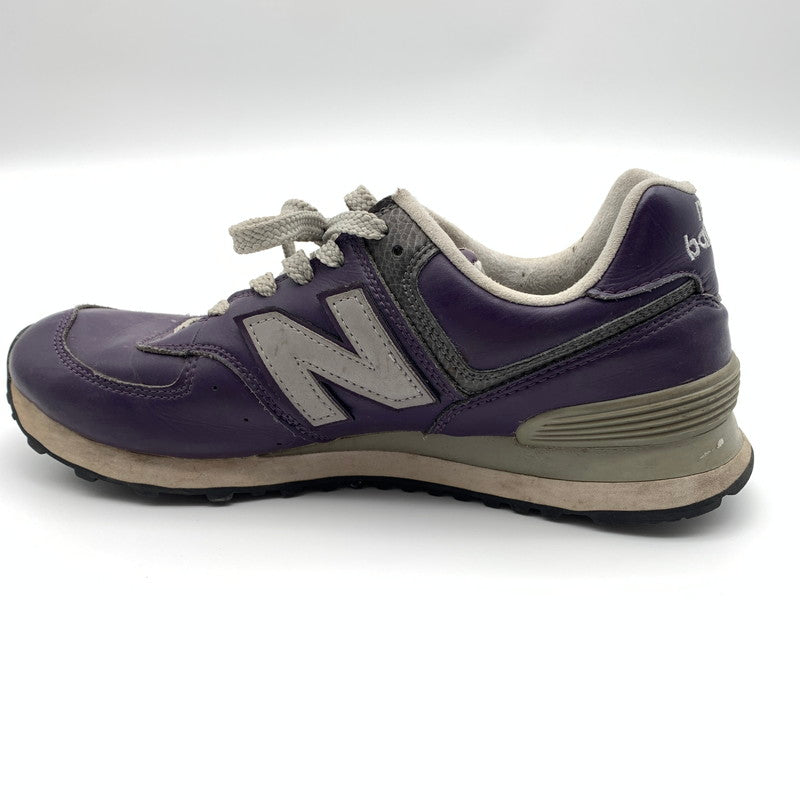 【中古品】【メンズ】 NEW BALANCE ニューバランス M574PUJ スニーカー 靴 162-260607-st-04-otoh カラー：パープル 万代Net店