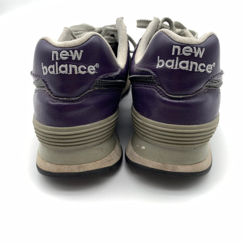 【中古品】【メンズ】 NEW BALANCE ニューバランス M574PUJ スニーカー 靴 162-260607-st-04-otoh カラー：パープル 万代Net店