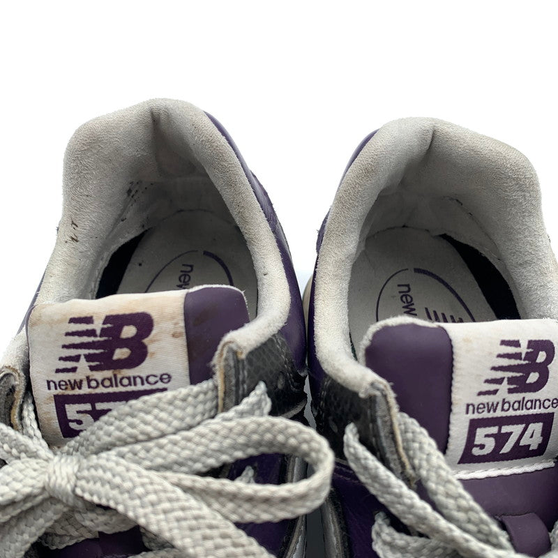 【中古品】【メンズ】 NEW BALANCE ニューバランス M574PUJ スニーカー 靴 162-260607-st-04-otoh カラー：パープル 万代Net店