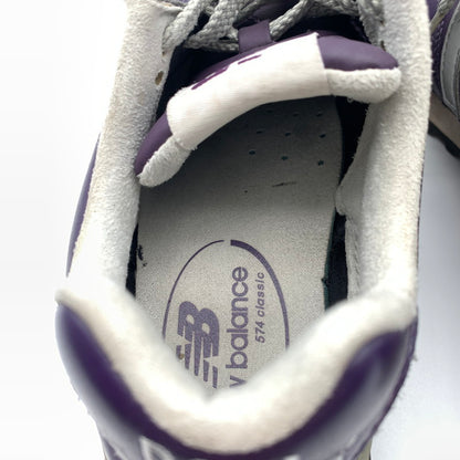 【中古品】【メンズ】 NEW BALANCE ニューバランス M574PUJ スニーカー 靴 162-260607-st-04-otoh カラー：パープル 万代Net店